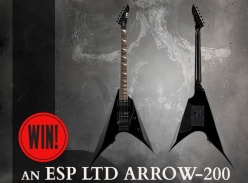 Win an ESP Ltd Arrow-200 Guitar Autographed by Maurizio of Invictus