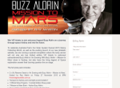 Win an evening with Buzz Aldrin!