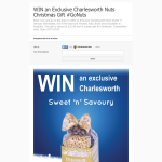 Win an Exclusive Charlesworth Nuts Christmas Gift #GoNuts