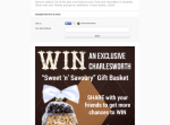 Win an exclusive Charlesworth Sweet 'n' Savoury gift basket!