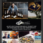 Win an exclusive dinner prepared by celebrity chef Ben Milbourne for you & 3 friends  in Taltarni's Rustic Cellar Cave! - Taltarni