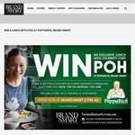 Win an exclusive lunch with celebrity chef Poh at Papparich!