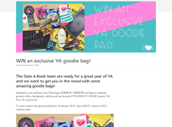 Win An Exclusive YA Goodie Bag