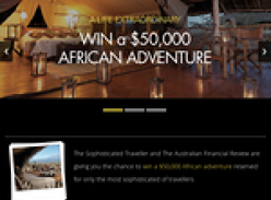 Win an extraordinary $50,000 African adventure!