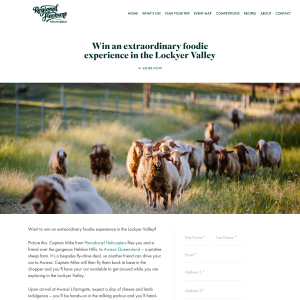 Win an extraordinary foodie experience in the Lockyer Valley