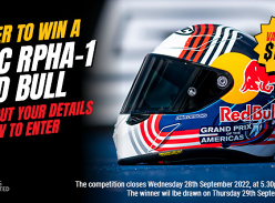Win an HJC RPHA-1 Red Bull Helmet