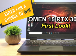 Win an HP Omen 15 Gaming Laptop RTX 3070