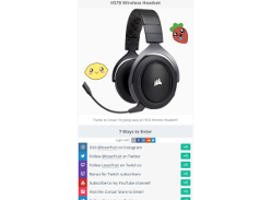 Win an HS70 Wireless Headset