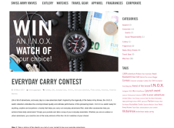 Win an I.N.O.X. watch of your choice!