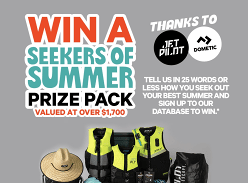 Win an Icebox, Vest, Bag, Powerbank, Sunglasses, $200 Apparel Voucher + More