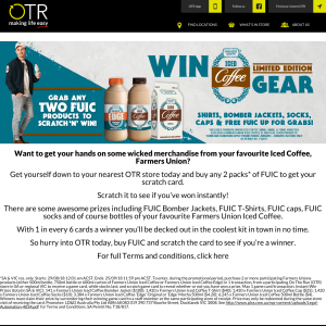 Win an Iced Coffee Limited Edition Gear