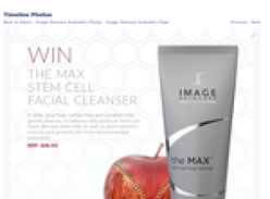 Win an Image Skincare Australia's Max Stem Cell Facial cleanser 