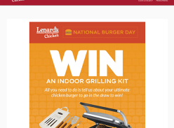Win an Indoor Grilling Kit