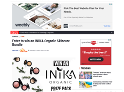 Win an INIKA Organic Skincare Bundle