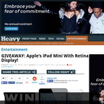 Win an iPad Mini with retina display! - Heavy.com