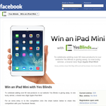 Win an iPad Mini - Yes Blinds