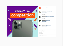 Win an iPhone 11 Pro & 13 Renewals of amaysim 30GB Mobile Plan