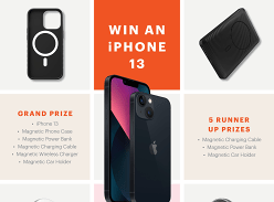 Win an iPhone 13 + Cygnett Magnetic Prize Pack