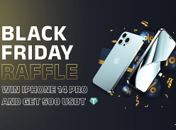 Win an iPhone 14 Pro or 1 of 5 US$100 Prizes in Any Crypto