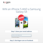 Win an iPhone 5 & a Samsung Galaxy S4!