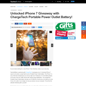 Win an iPhone 7! - TechnoBuffalo