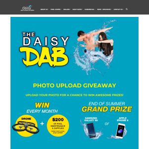 Win an iPhone 8 or Samsung Galaxy S8, or Monthly Winner of a Drone and minor prizes