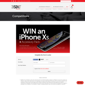 Win an iPhone XS + Accessory Pack