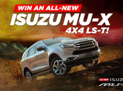 Win an Isuzu MU-X 4x4 LS-T