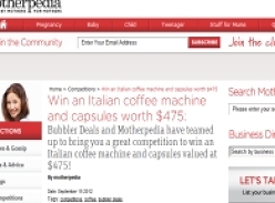 Win an Italian coffee machine and capsules worth $475
