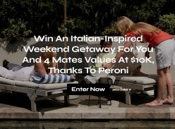 Win an Italian Inspired Weekend Getaway