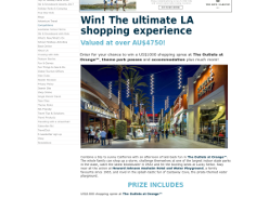 Win an LA Accommodation & Shopping Package for 4