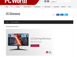 Win an LG UltraGear 27” QHD IPS Gaming Monitor
