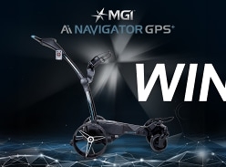 Win an MGI AI Navigator GPS+ Golf Buggy