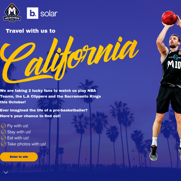 Win an NBL x NBA Experience Package in the US for 2