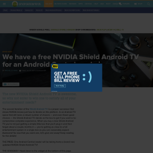 Win an NVIDIA Shield Android TV!