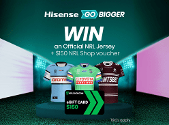 Win an Official NRL Jersey of Your Team of Choice