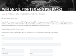 Win an Oil Fighter & PS4 pack!