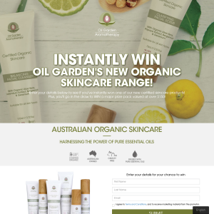 Heritage Brands Oil Garden Skincare