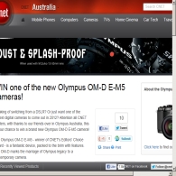 Win an Olympus OM-D E-M5 camera!