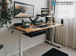 Win an Omnidesk Ascent Standing Desk and Accessories