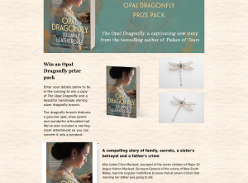 Win an Opal Dragonfly prize pack