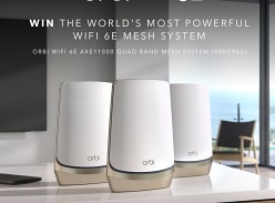 Win an Orbi WiFi 6E Mesh System