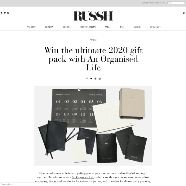 Win an Organised Life gift pack worth $385!
