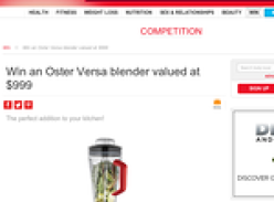 Win an Oster Versa blender!