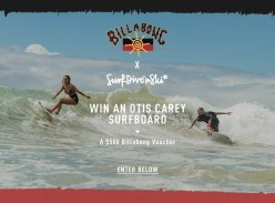 Win an Otis Carey Surfboard