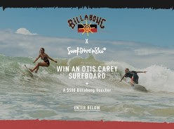 Win an Otis Carey Surfboard