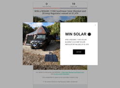 Win an Outdoor Solar Blanket