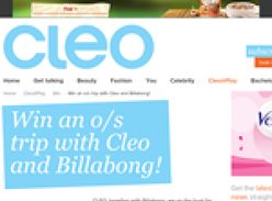 Win an overseas trip with CLEO & Billabong!
