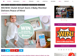 Win an Owlet Smart Baby Monitor