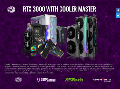 Win an RTX 3000 Series Gaming PC